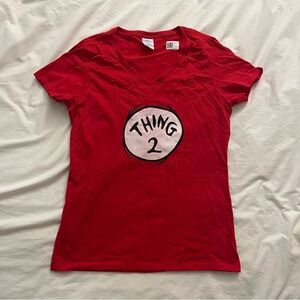 thing 2 v-neck shirt